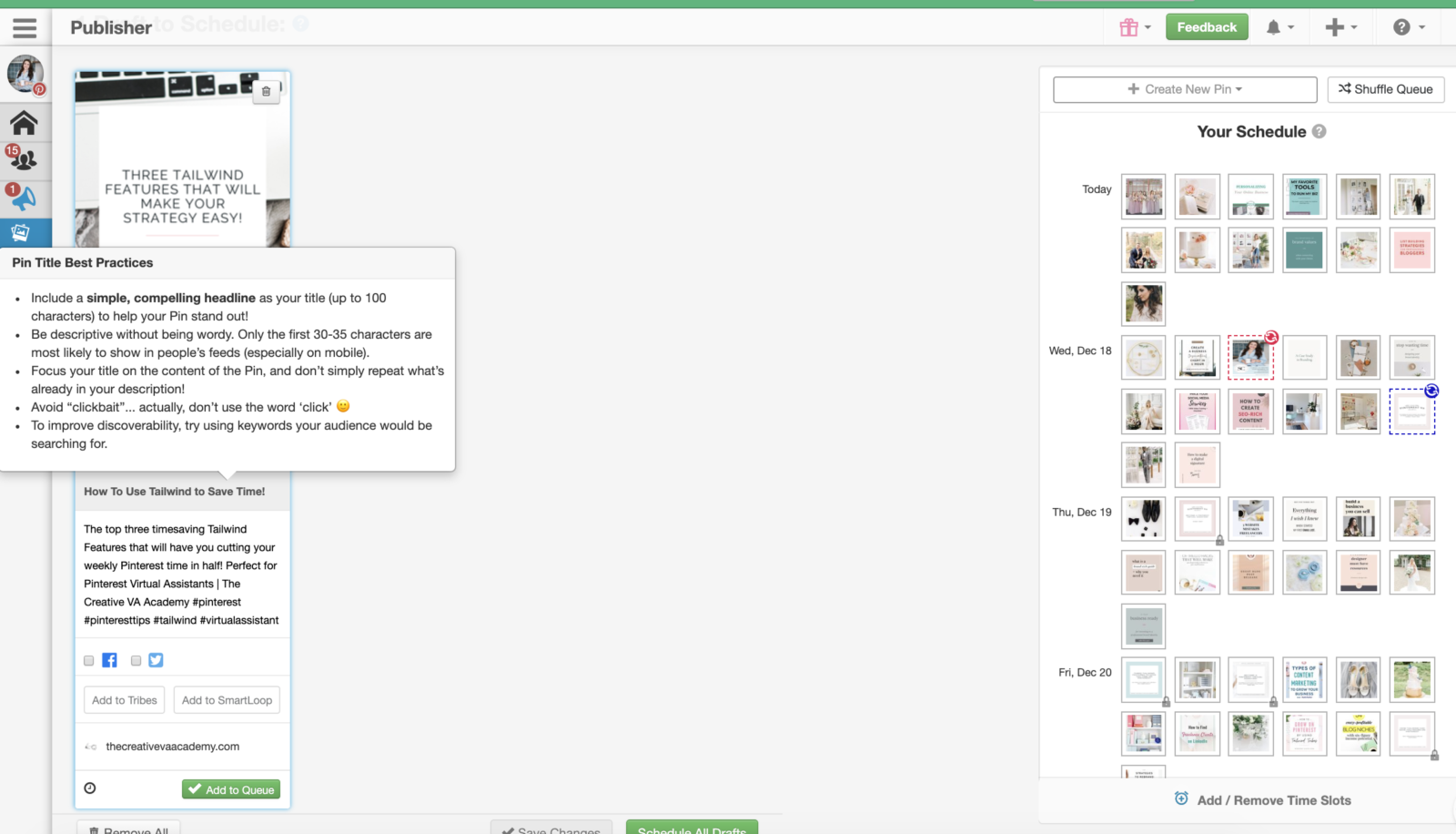 How To Write The Best Pin Title - thecreativevaacademy.com