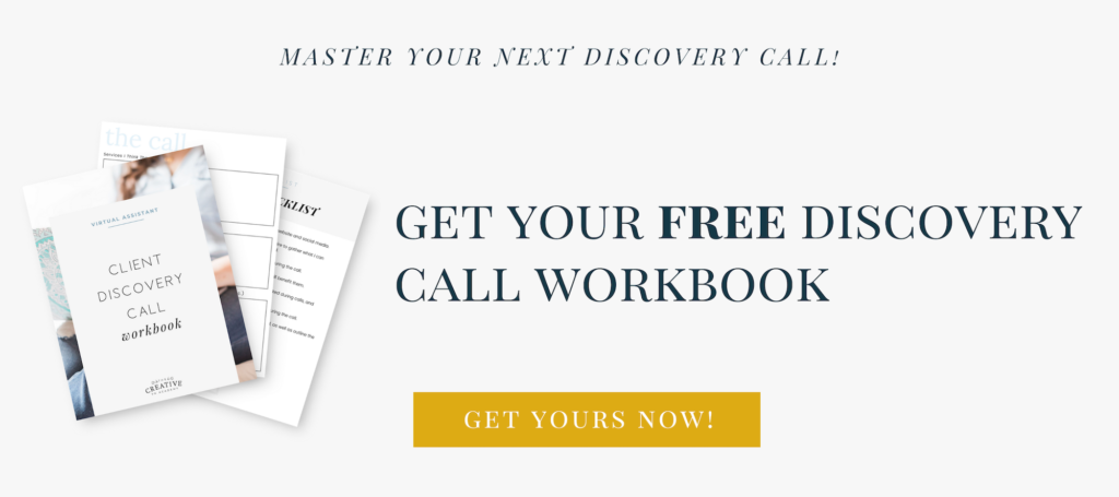 Discovery Call Workbook for Virtual Assistants