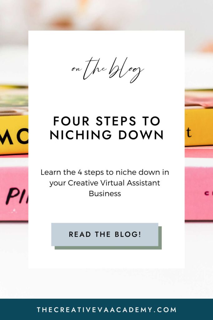 4 steps to niching down as a creative va