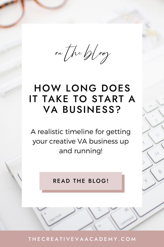 Timeline for starting a virtual assistant business